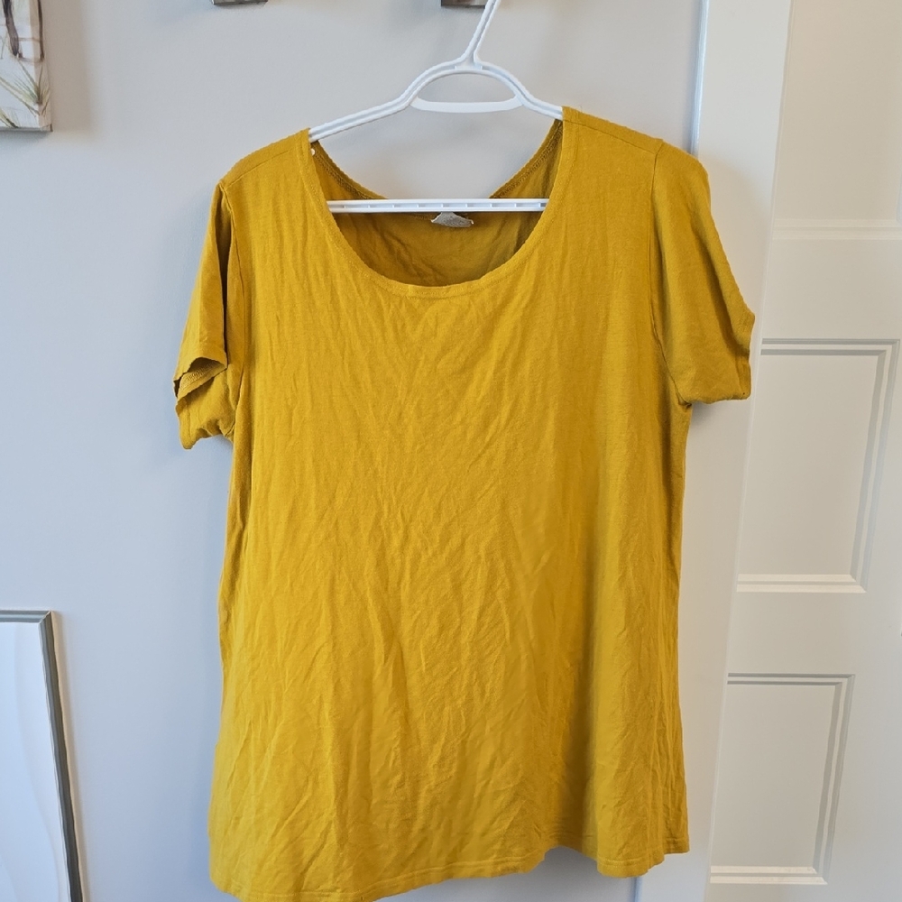 Mustard Yellow Top